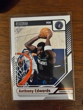 Anthony Edwards 2024-25 Donruss #165 - Minnesota Timberwolves- NBA